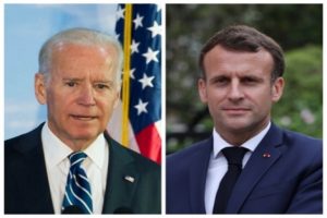 Biden, Macron agree to meet in Rome