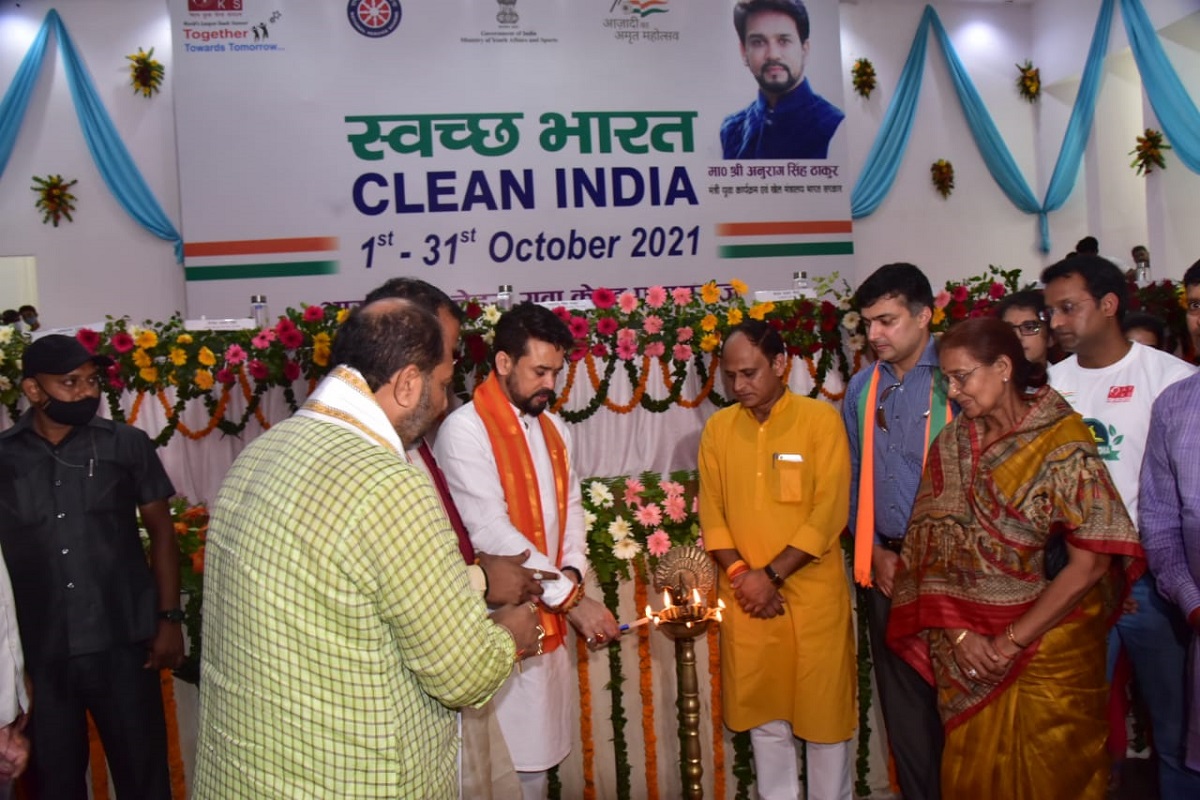 Union Minister Anurag Thakur launches nationwide Clean India Programme from Prayagraj