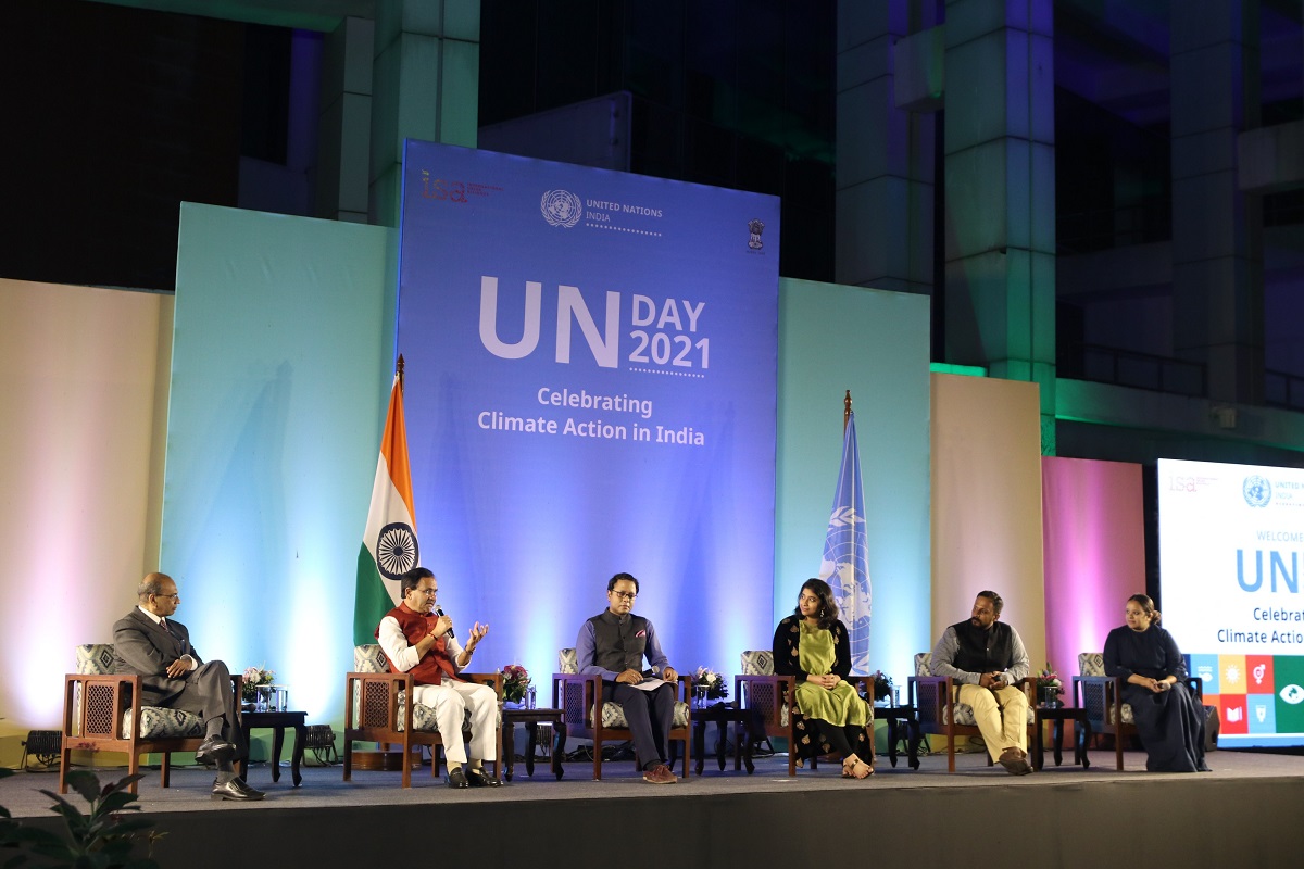 UN celebrates climate action in India