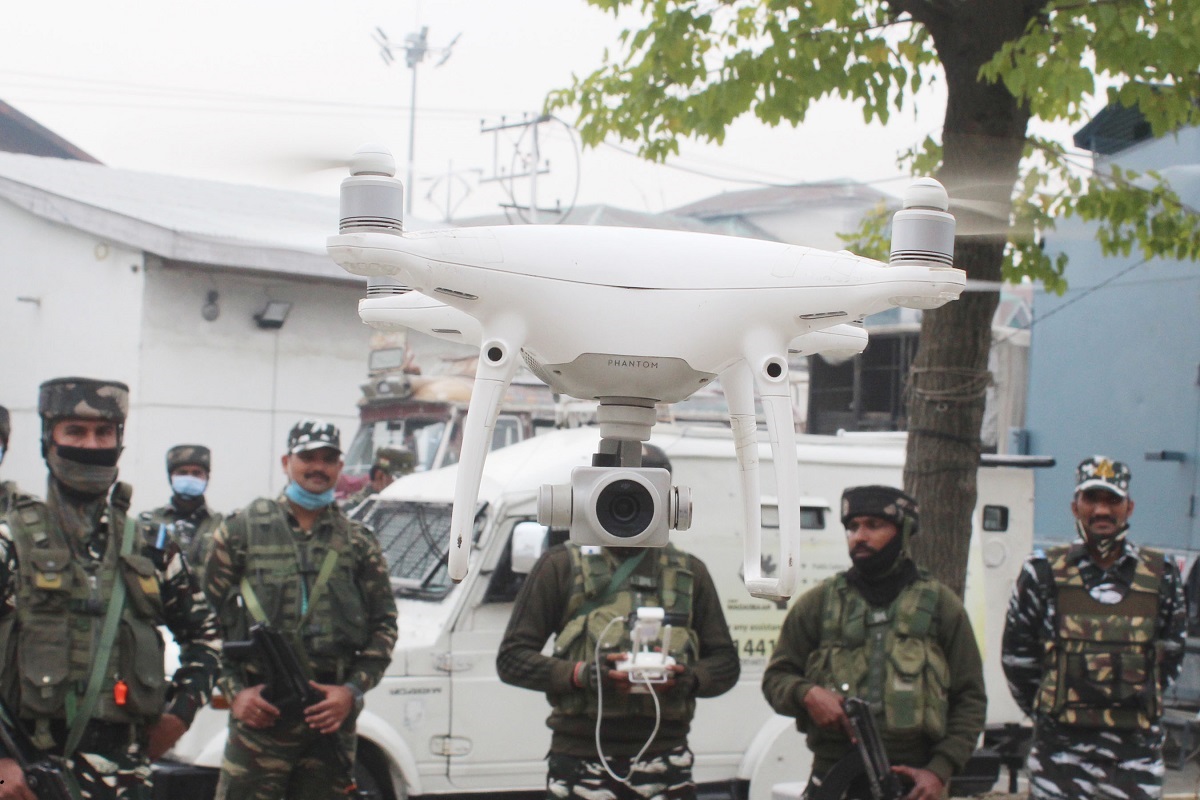 Amit Shah, drones, security