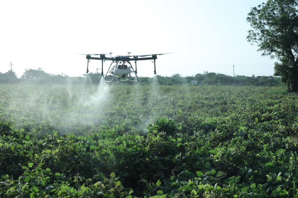 India becomes first country to commercial produce and spray Nano Urea through Drone