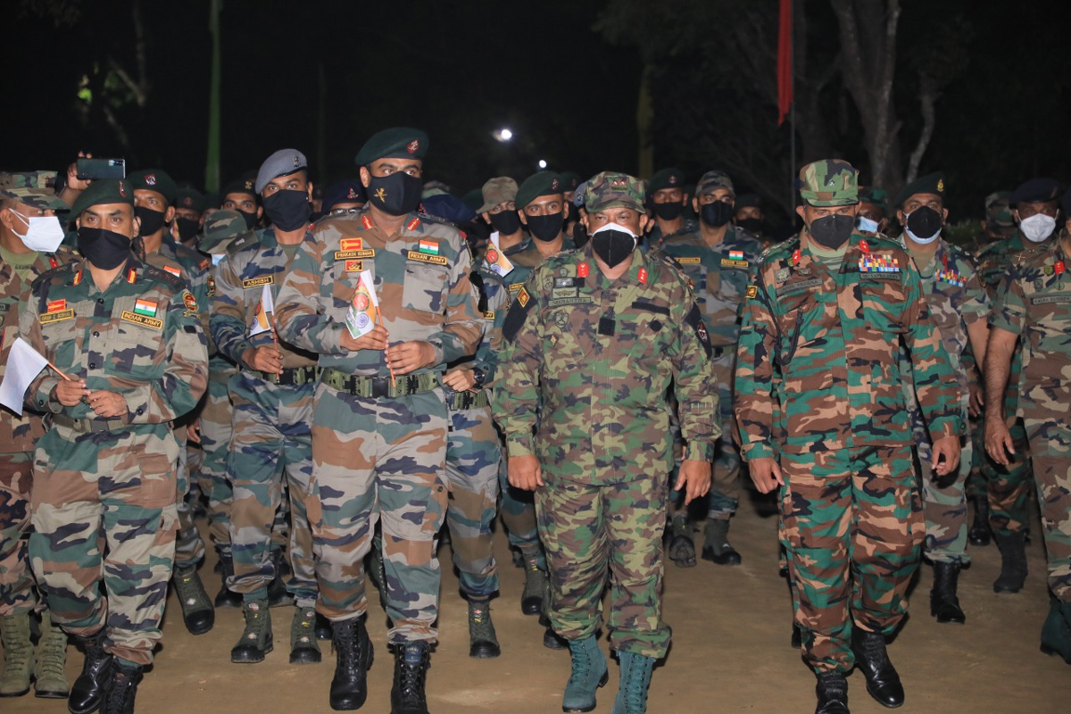 India, Lanka begin mega military exercise to counter terror
