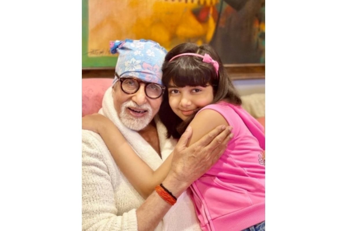 Aishwarya shares picture of Big B, Aaradhya from his 79th b’day