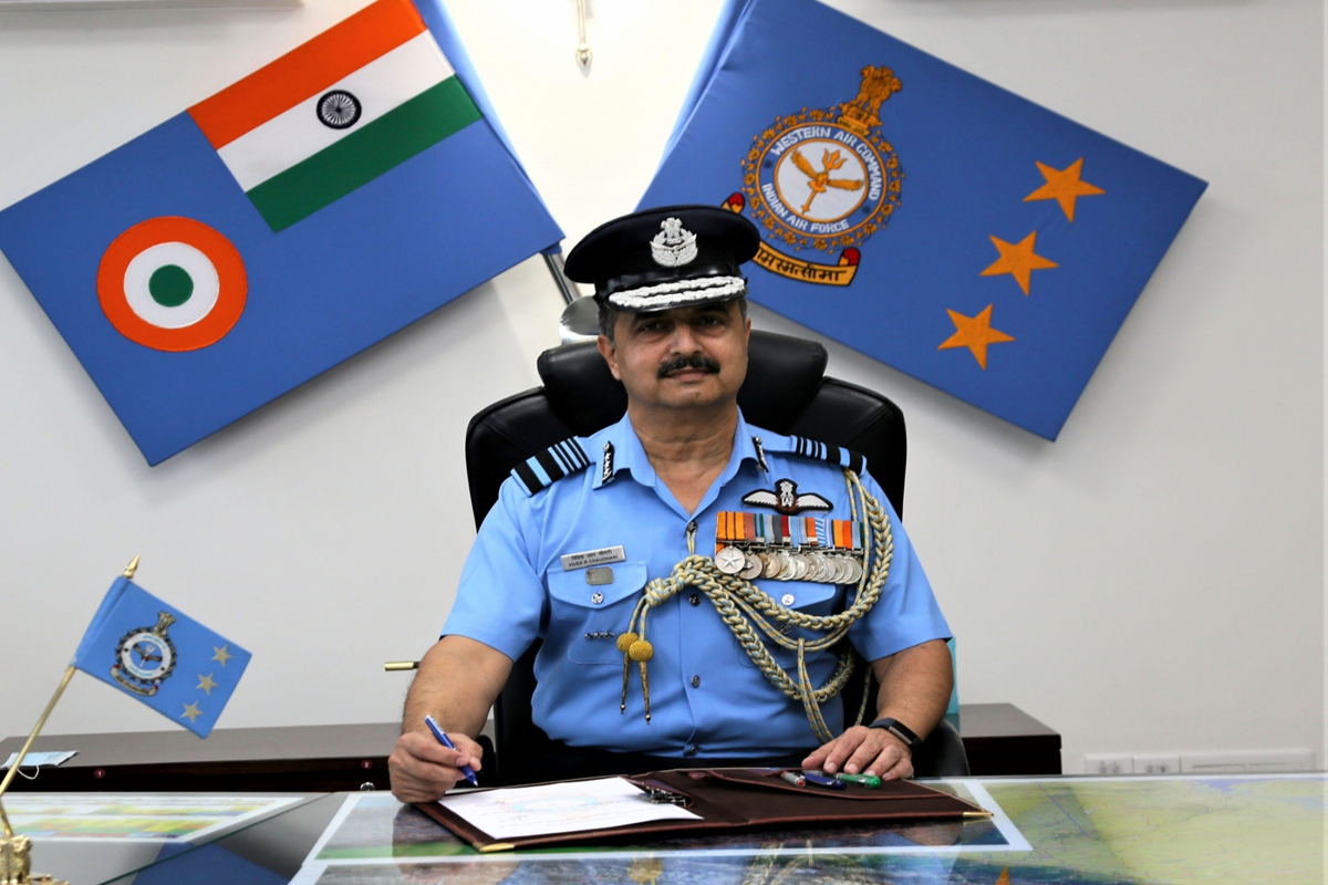 V.R. Chaudhari, Indian Air Force, Chinese air force