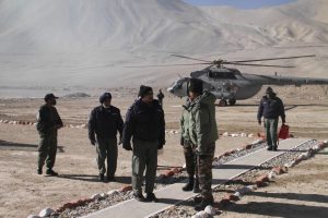 IAF chief reviews aircraft deployment, operational readiness in Ladakh