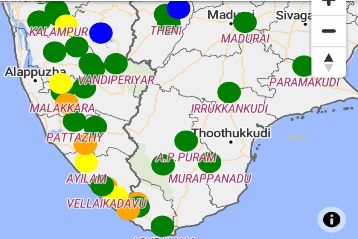 Flood warning issued in Kerala, K’taka and TN