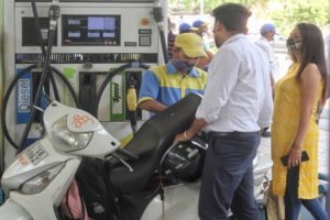 Fuel price hike paused after five days of increase