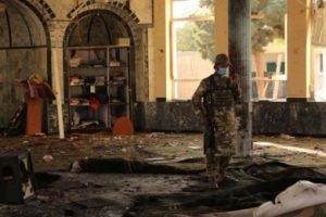 IS claims responsibility for Afghan mosque bombing that left 45 dead