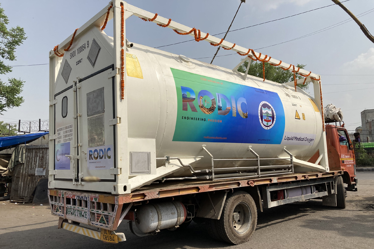 Rodic Consultants donates 20MT cryogenic container to Govt Medical College, Chennai