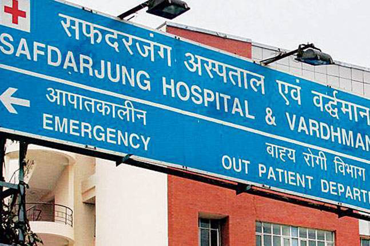 Delhi, Safdarjung hospital