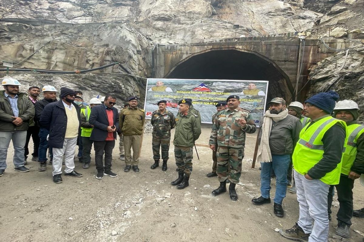 Arunachal’s longest bi-lane sela tunnel at 13,000 feet to complete soon