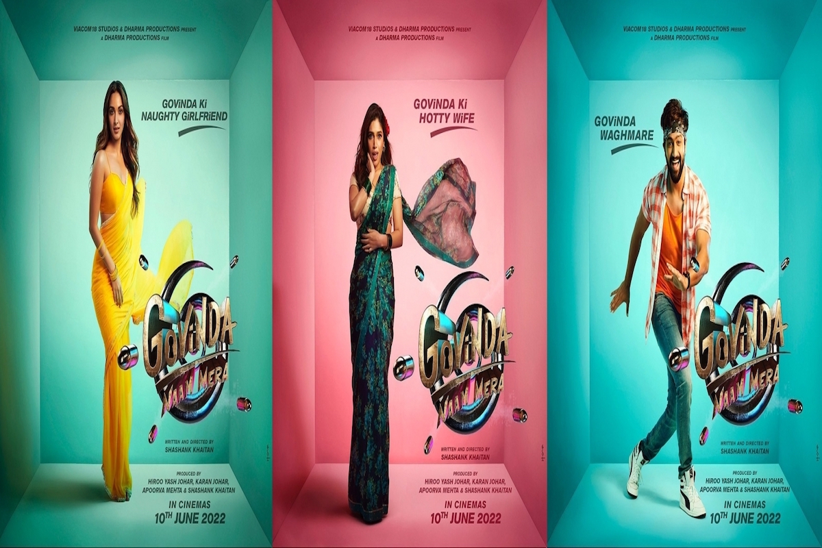 Vicky Kaushal, Bhumi Pednekar, Kiara Advani’s first looks from rom-com ‘Govinda Naam Mera’ revealed