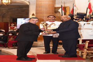 Indian Oil conferred “Rashtriya Khel Protsahan Puruskar”
