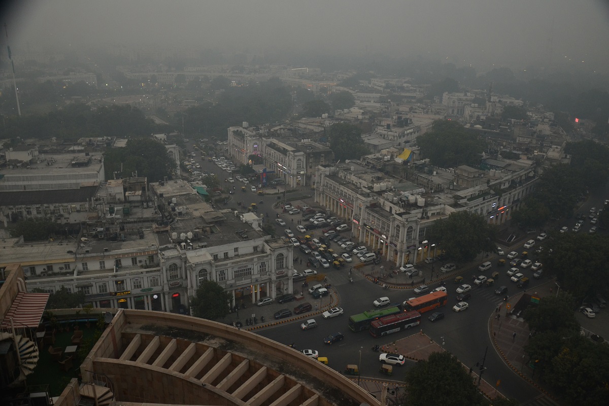 AQI level reaches ‘severe’ level at four areas in Delhi