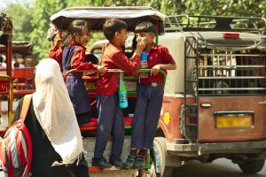 Children’s Day: 30% children witness a crash during their commute to school