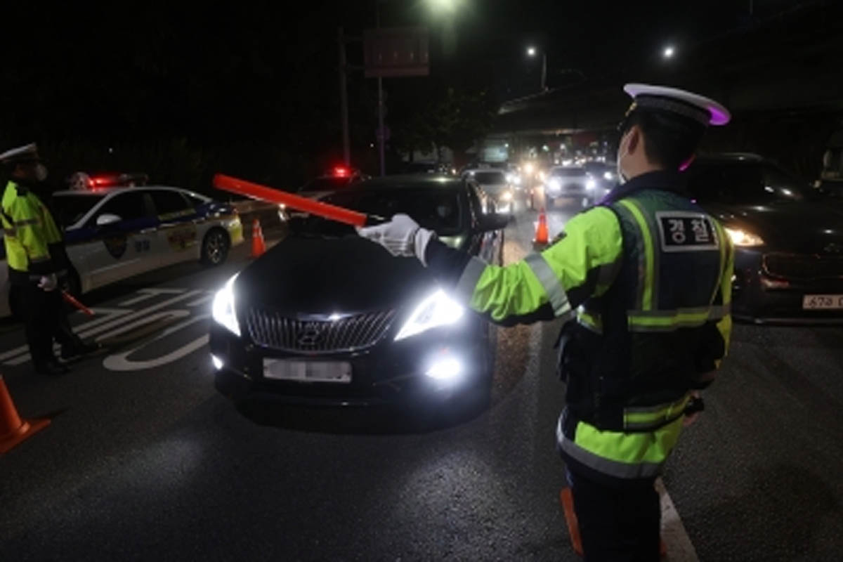 1,486 caught drunk driving in S.Korea in 4 days