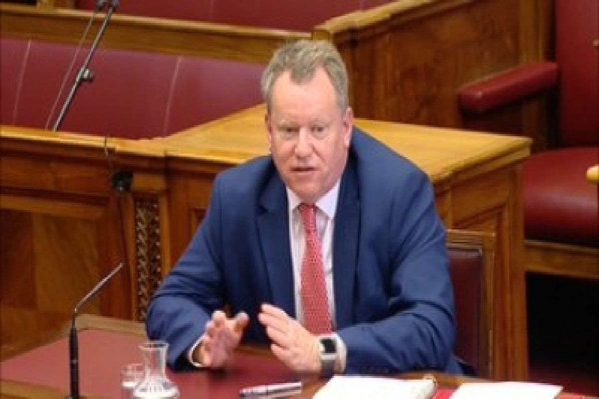Britain's Brexit Minister, David Frost, French Secretary of State for European Affairs