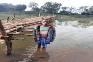 Boatman spends money from pocket to build bridge in native village