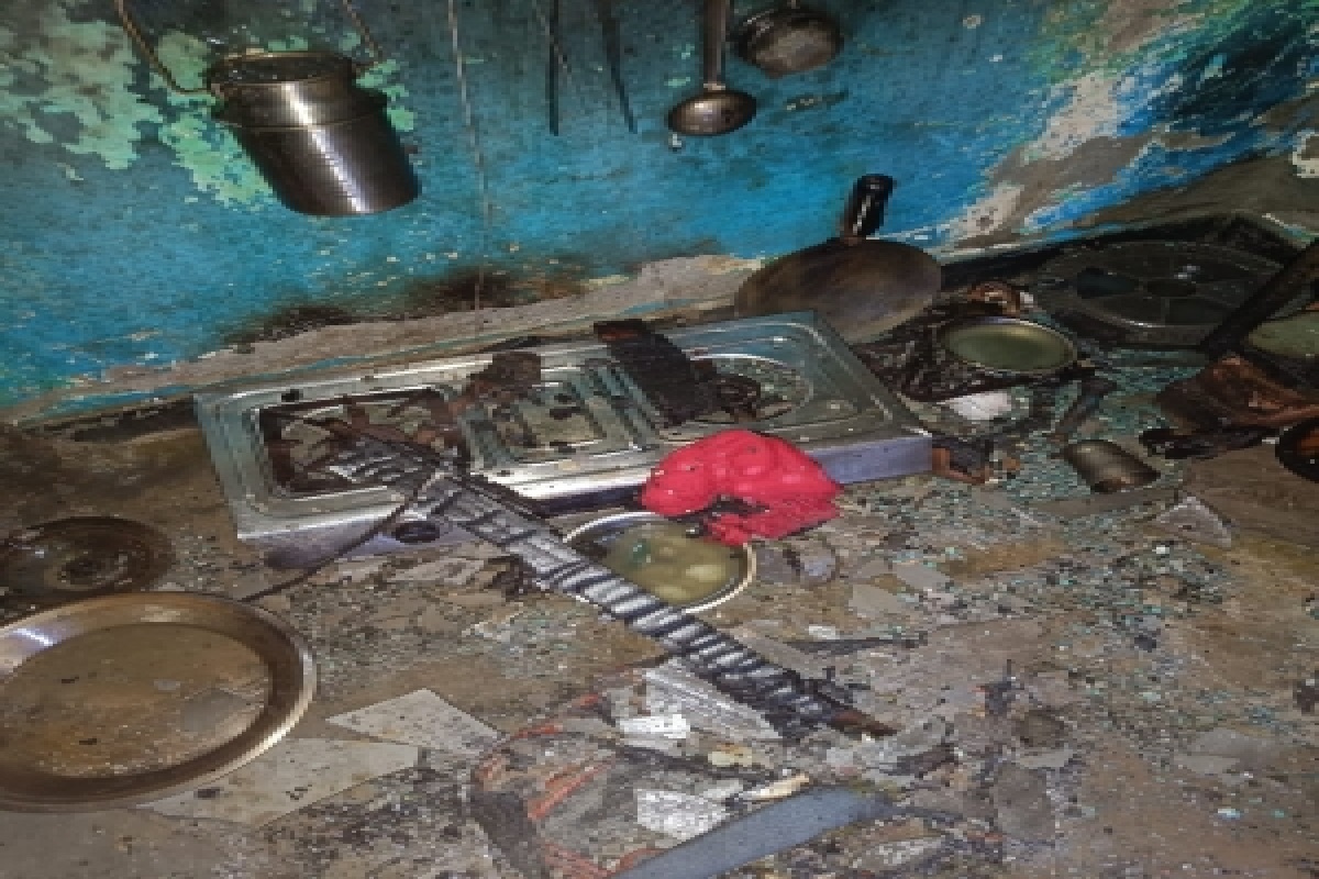 Four members of family injured in Delhi fire