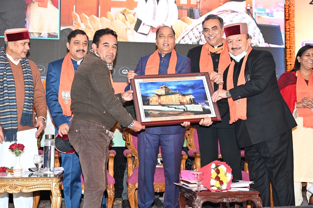 Jai Ram urges party workers to ensure repeat of BJP govt in 2022 polls
