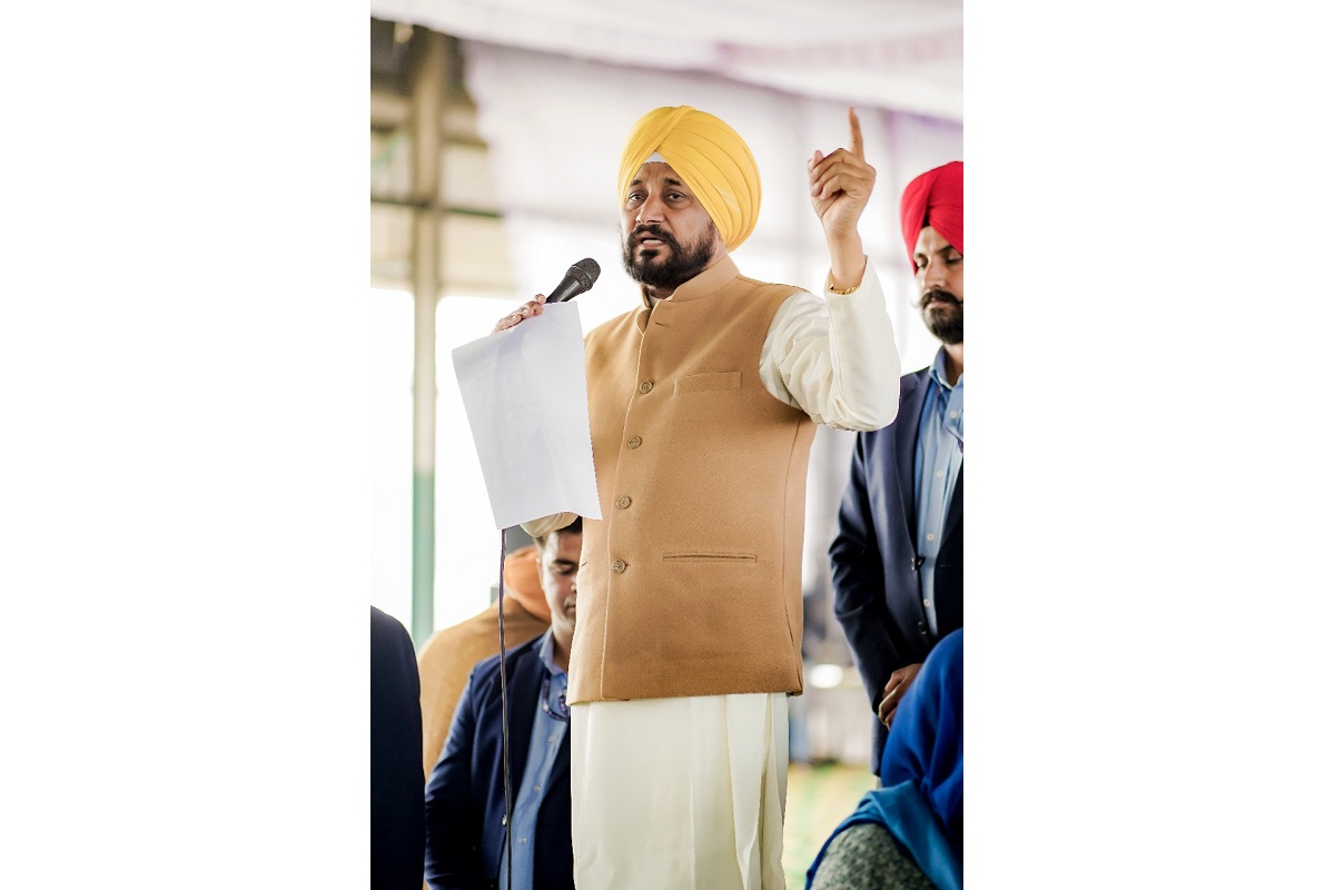 Capt and Badals hand in glove with Modi to ruin Punjab: Channi