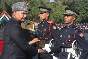 Gen Rawat was an extraordinary military leader, and his death creates a void that cannot be filled: President Kovind at IMA passing out parade