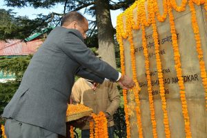 Jai Ram pays tribute to Dr B R Ambedkar