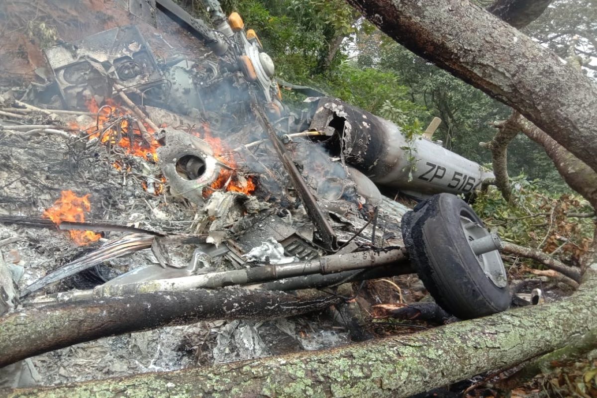 Data recorder of crashed M 17 helicopter recovered