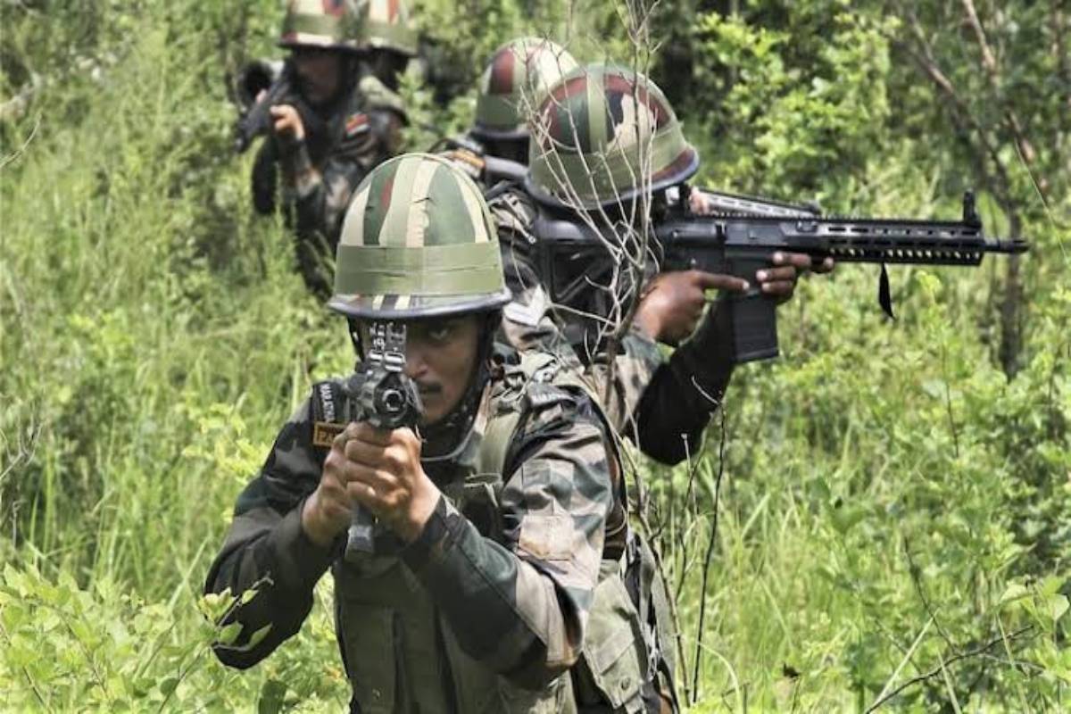 Two militants killed in encounter at Awantipore in J&K