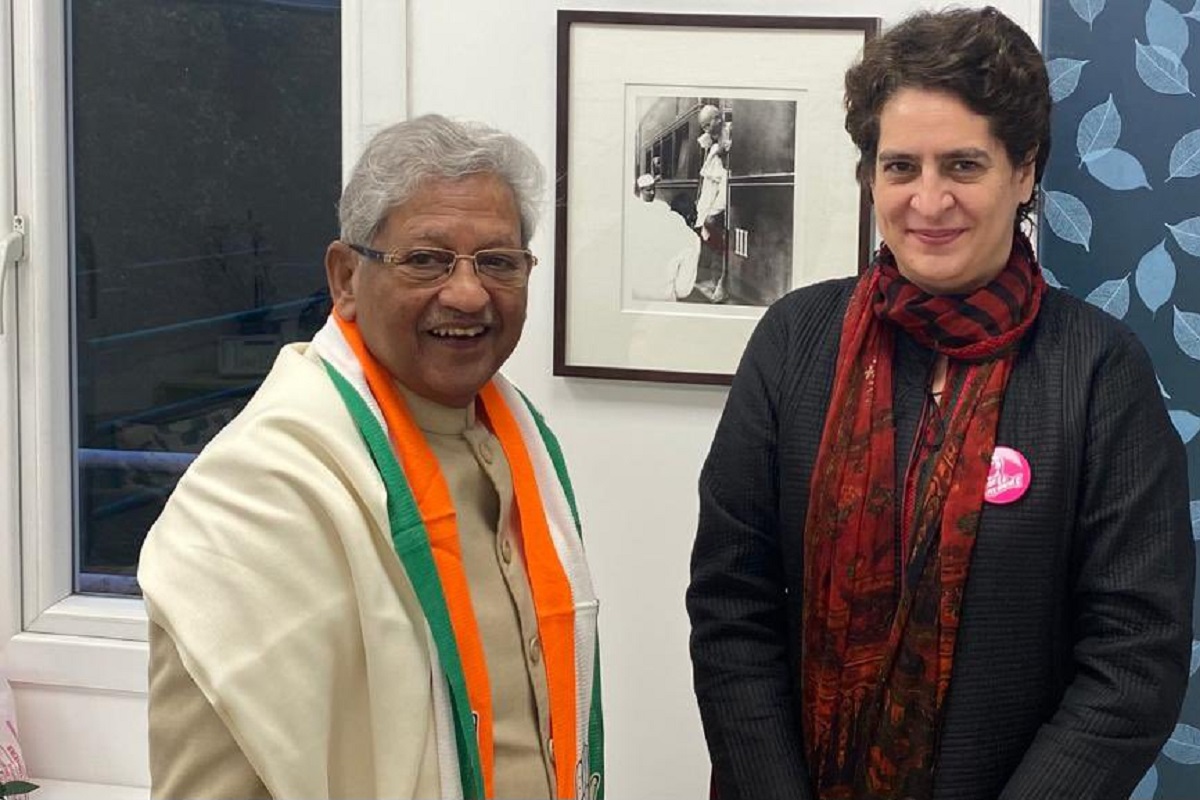 Sunil Shastri set to rejoin Congress, meets Priyanka Gandhi