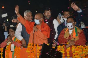 Probe ordered as kids made to hail Modi, Yogi at R-Day event