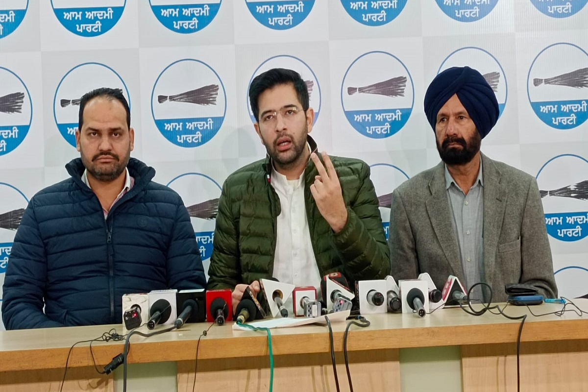 Cong used Channi for to woo SC votes: Raghav Chadha
