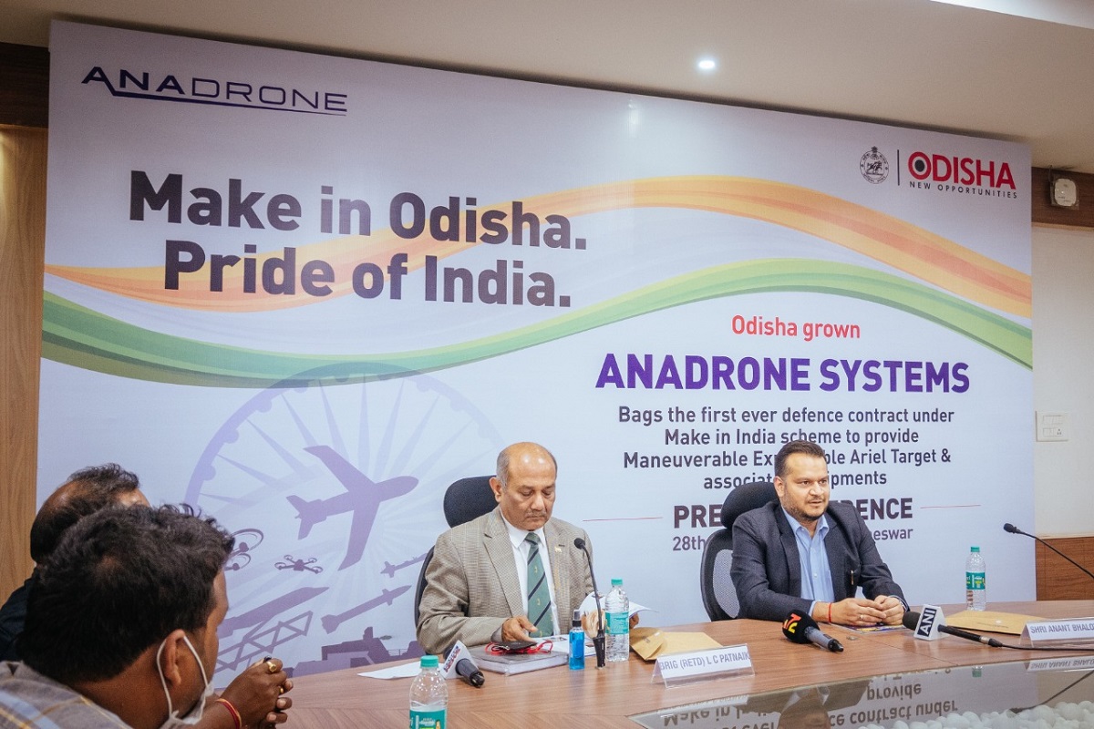 Odisha: Anadrone Systems bag defence contract to manufacture Advanced Aerial Targets