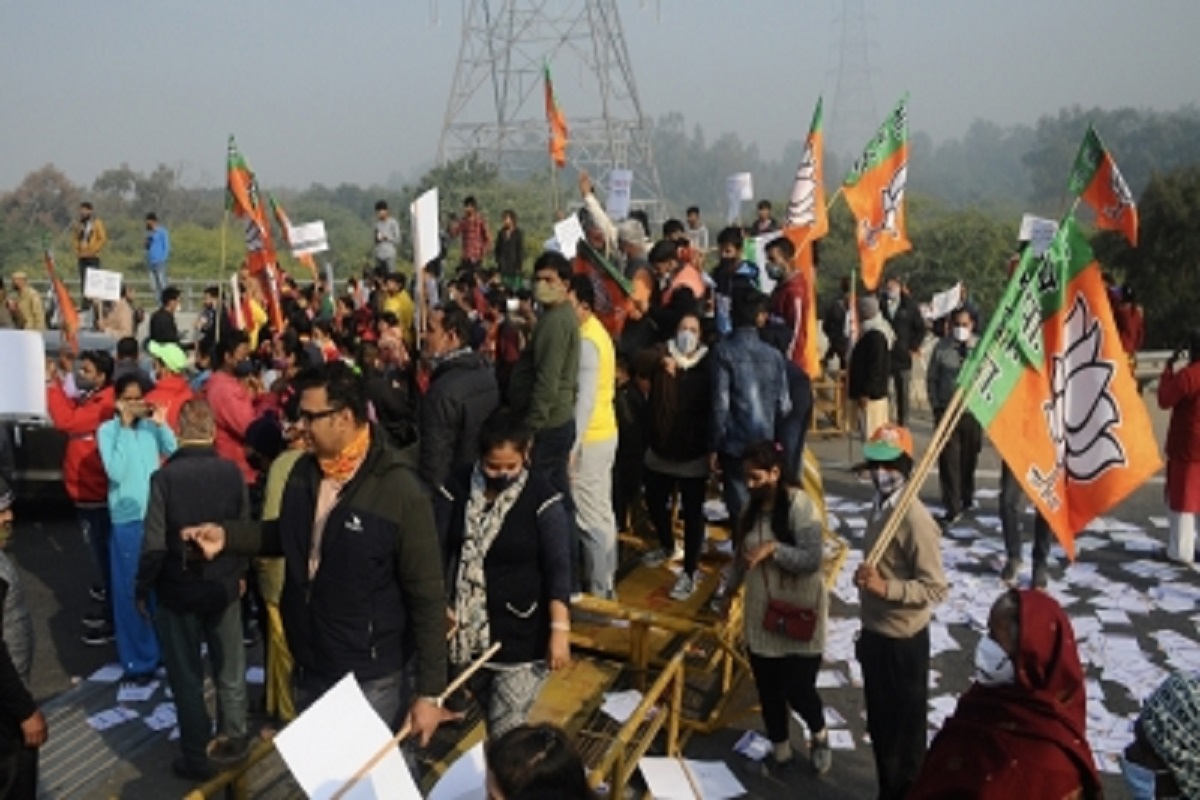 BJP, protests, policy