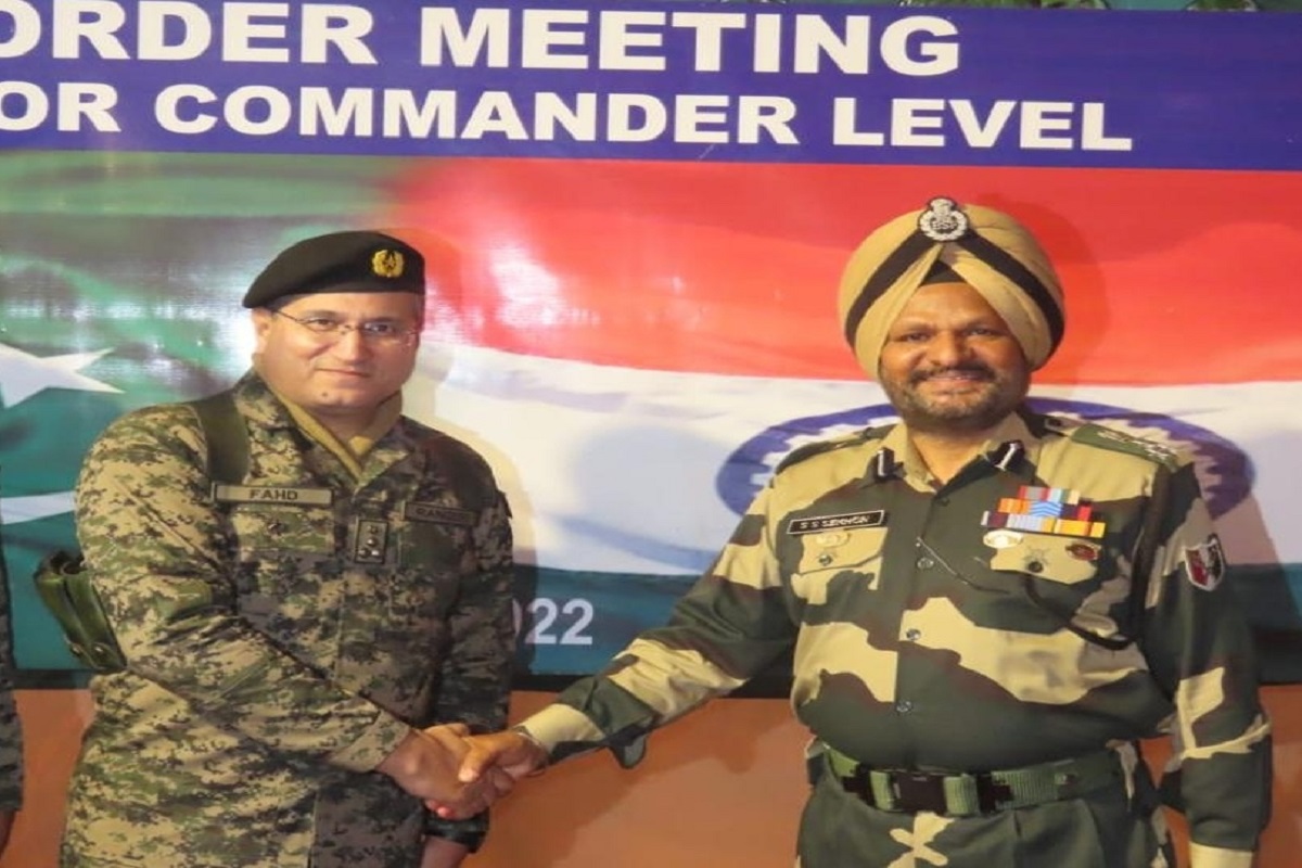 Infiltration of terrorists, smuggling arms & narcotics through border unacceptable: BSF warns Pakistan Rangers