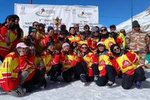 Ladakh girls win national women ice hockey championship