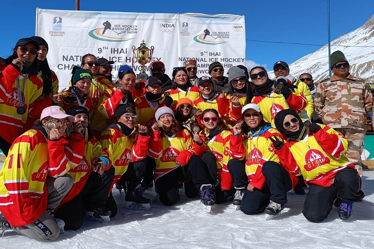 Ladakh, national women ice hockey championship