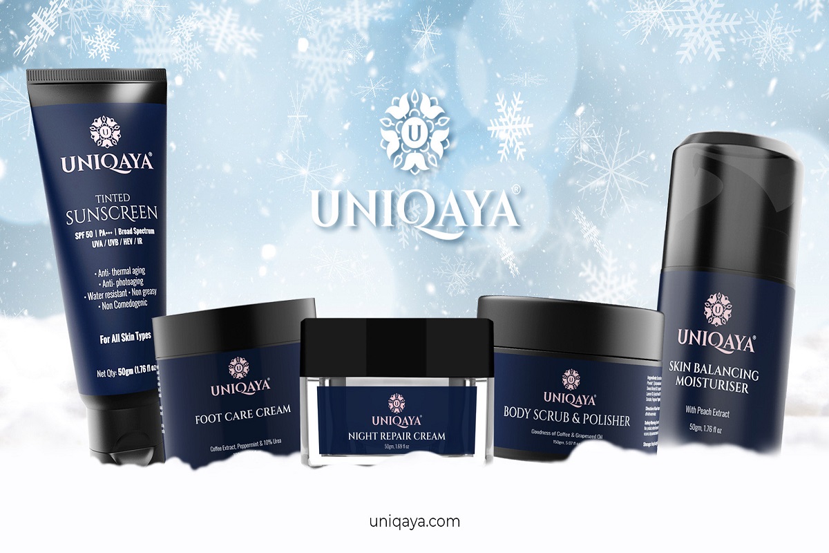 Winter care for skin with Uniqaya