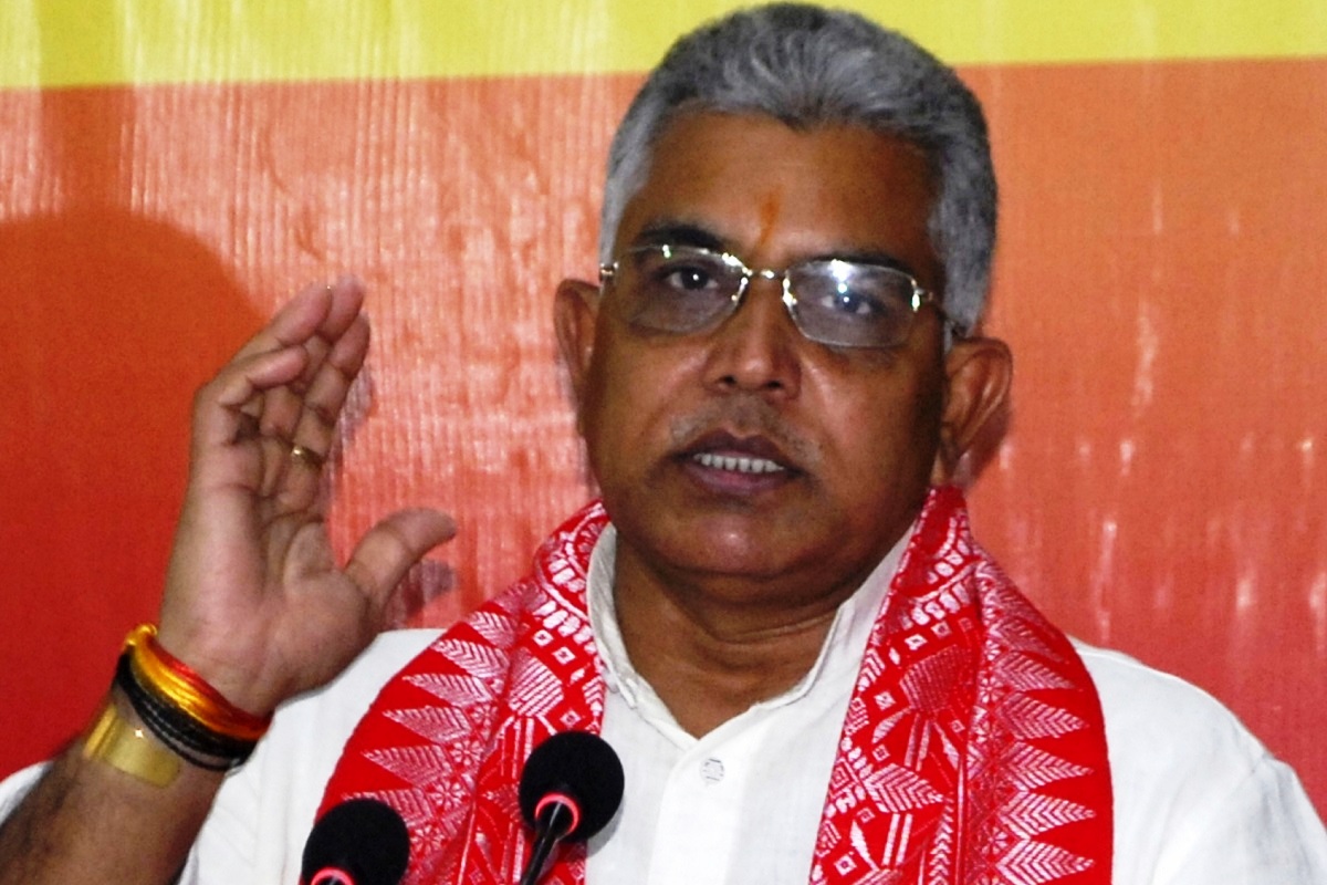 Dilip Ghosh obstructed by cops during poll campaign