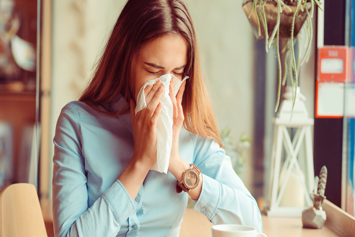 Get rid of sneezing problem naturally