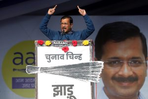 If AAP is comes to power, every woman above 18 in UP will get Rs 1000 monthly: Kejriwal