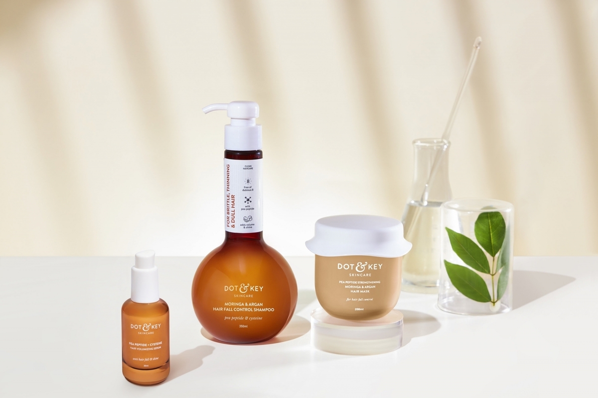 Haircare with a natural and clean beauty promise