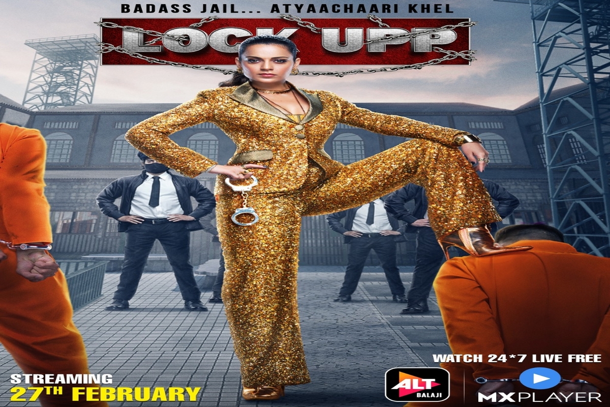 Kangana Ranaut shares first look of Ekta Kapoor’s reality show ‘Lock Upp’