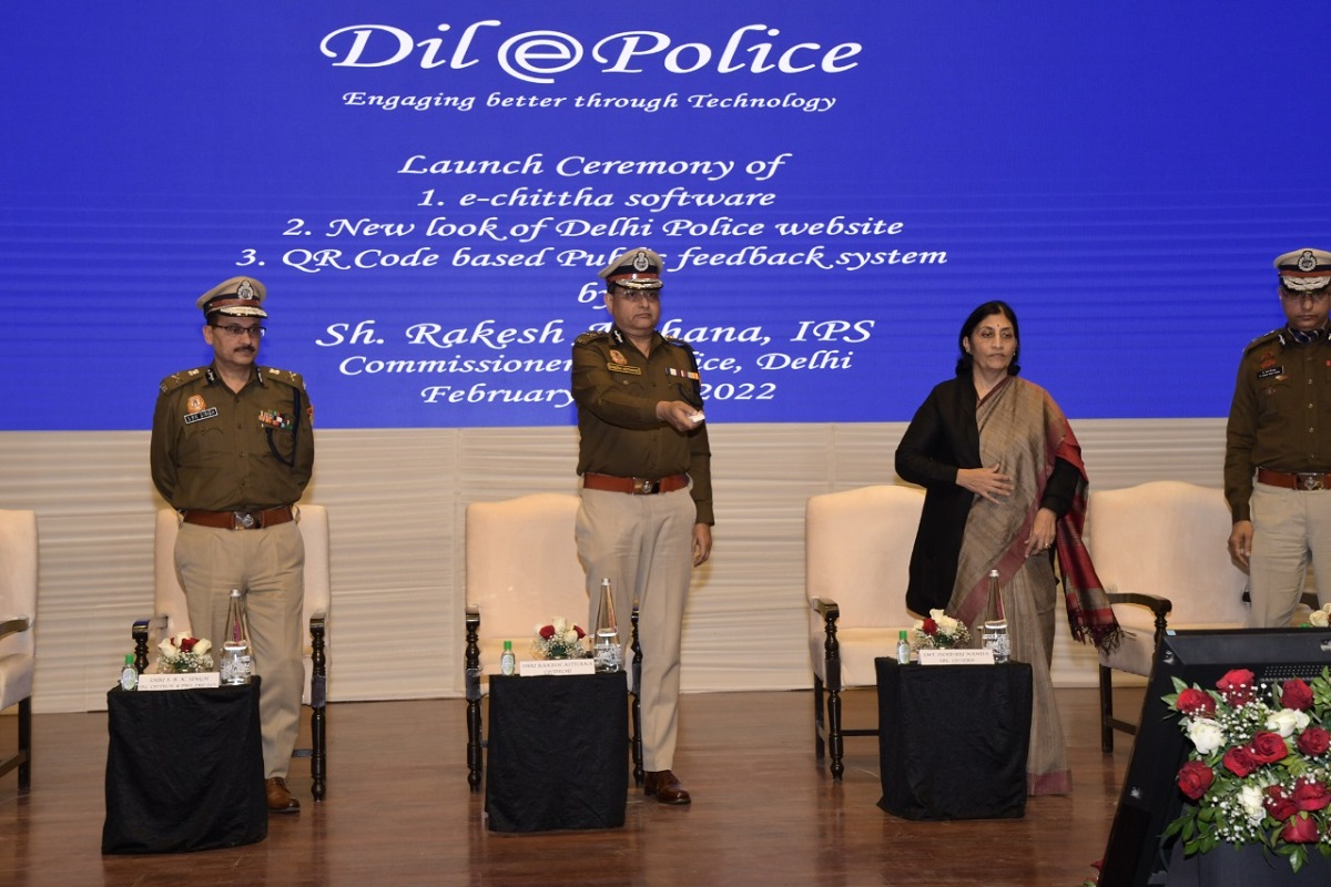 Delhi Police launches QR code based feedback system and user friendly website