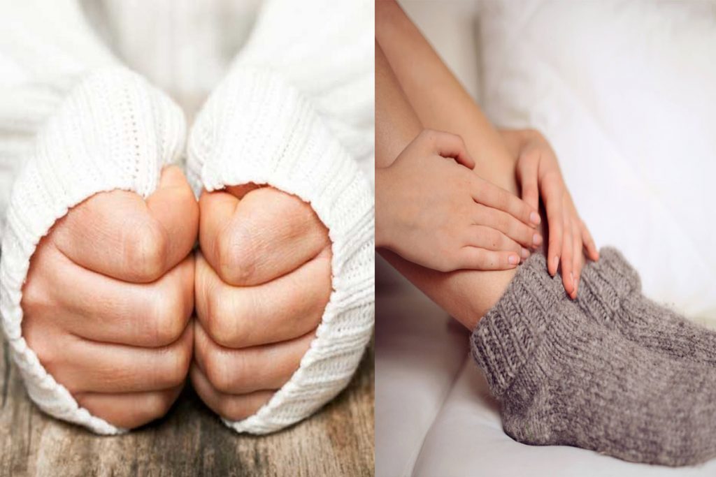 How to cure the problem of cold feet and palms in winter - The