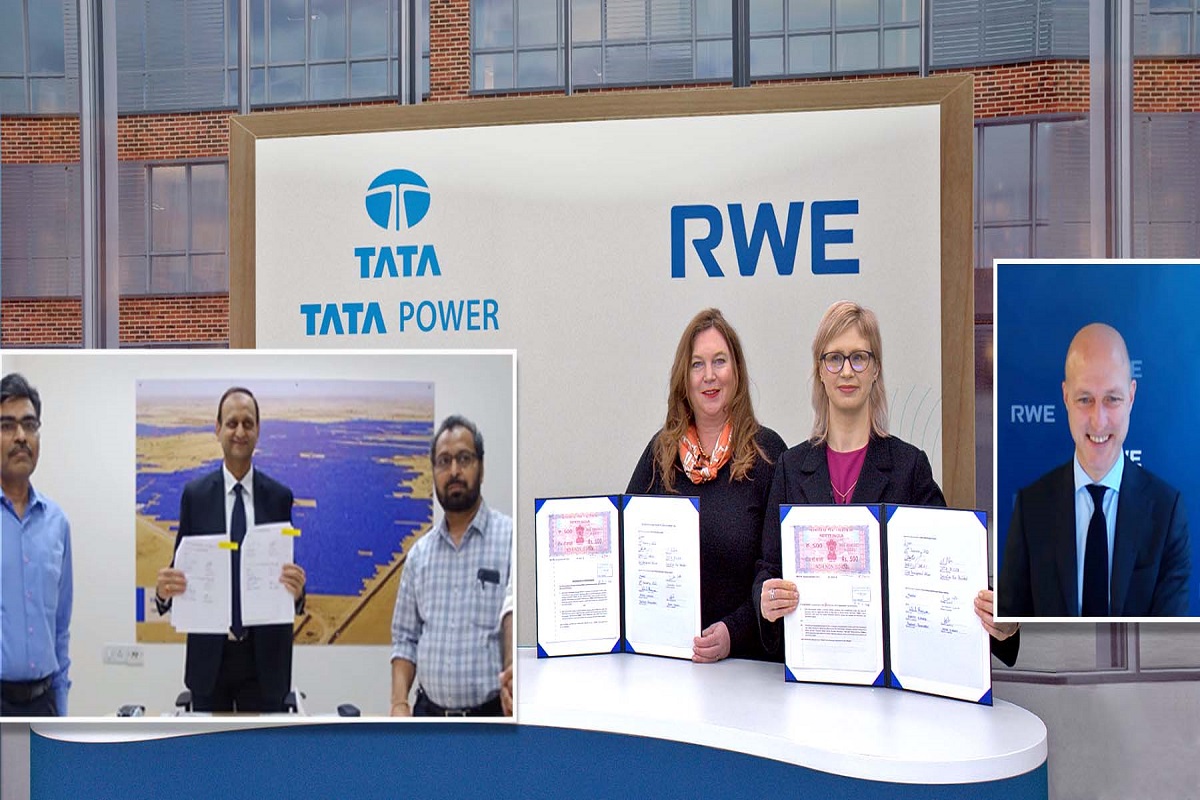 Tata power and RWE signs an MOU for offshore wind project