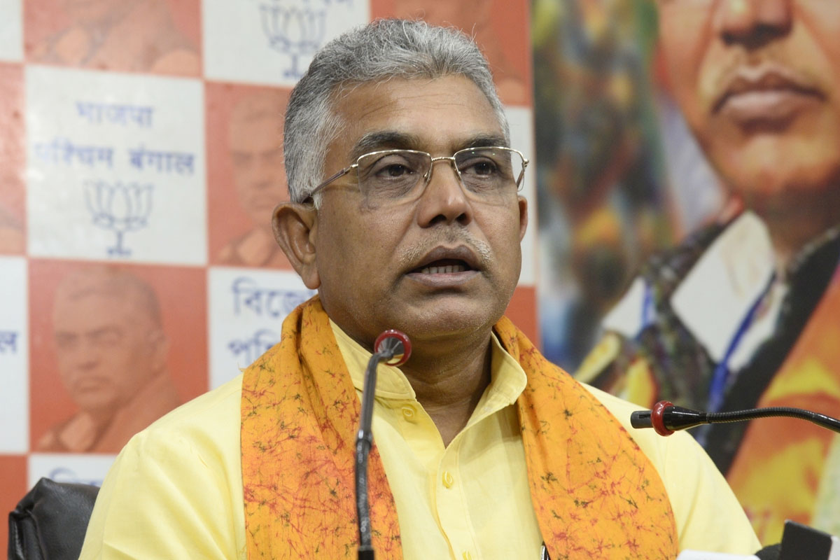 Bengal a safe haven for terrorists: Dilip Ghosh