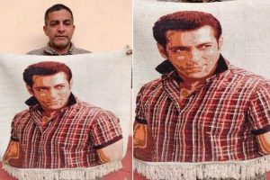 Expecting hand holding of Kashmiri carpet weavers, Bhat wove Salman Khan’s image in silk