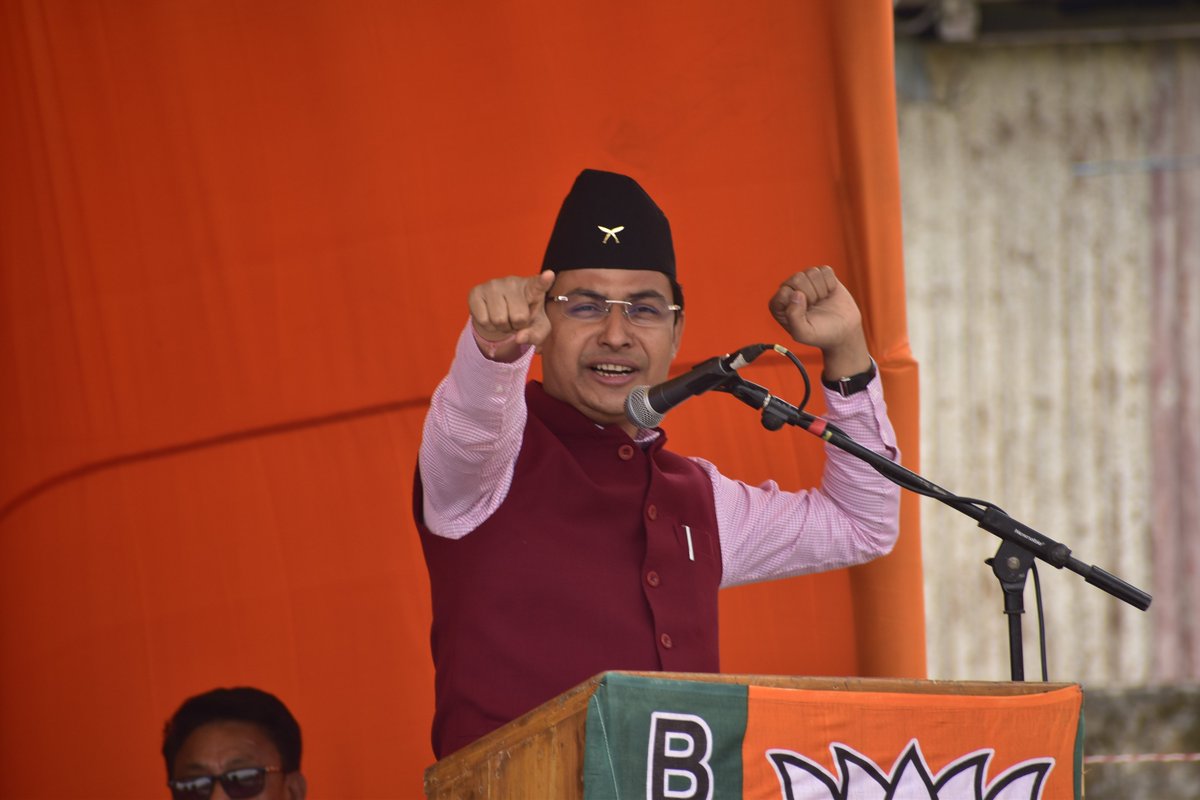Raju Bista faces tough challenge within BJP in Darjeeling