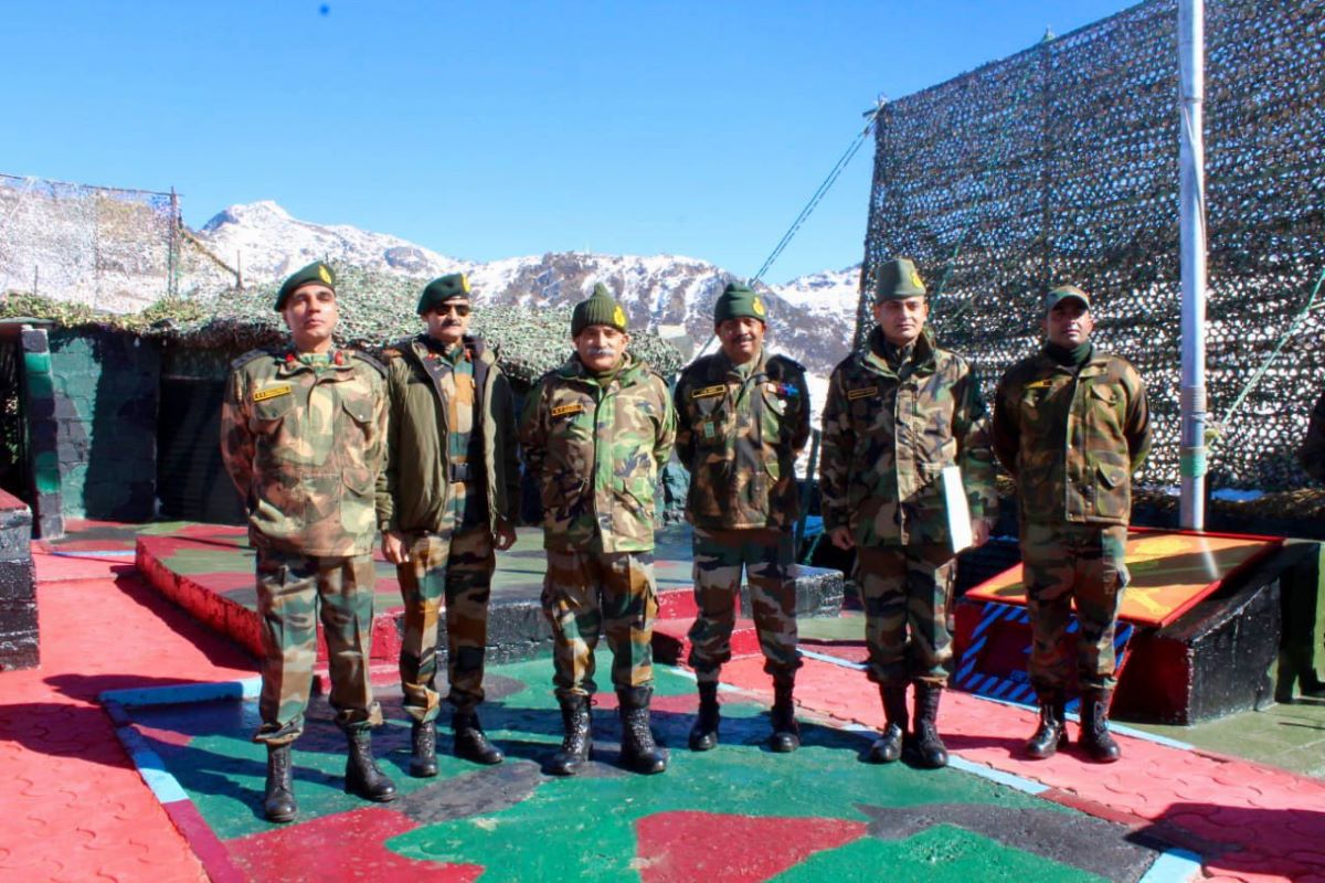 Eastern Command chief reviews security situation along Sikkim border